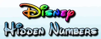 Disney Hidden Numbers logo