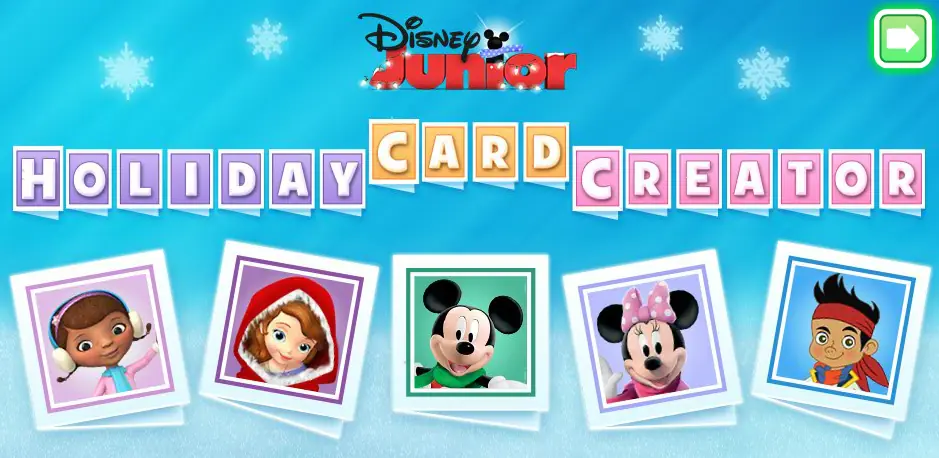 Disney Junior: Holiday Card Creator logo