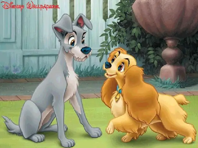Disney Lady And Tramp Puzzle Greeting Ecard Game 7 logo