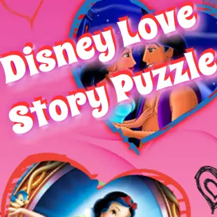 Disney Love Story Puzzle logo