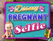 Disney Pregnant Selfie logo