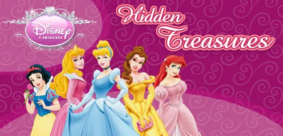 Disney Princess: Hidden Treasures logo