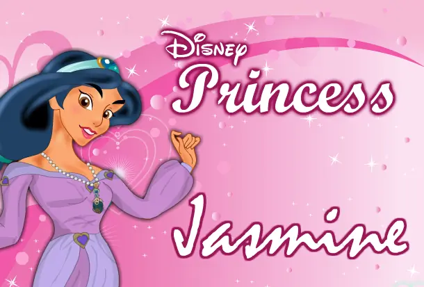 Disney Princess Jasmine logo