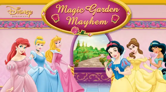 Disney Princess: Magic Garden Mayhem logo