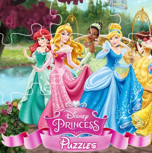 Disney Princess Puzzles logo