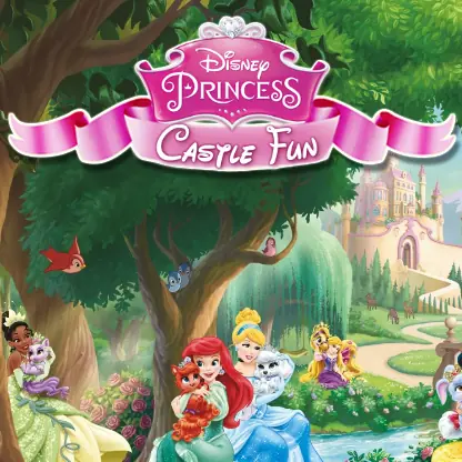 Disney Princesses Castle Fun logo