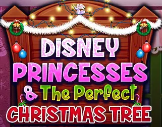 Disney Princesses & The Perfect Christmas Tree logo