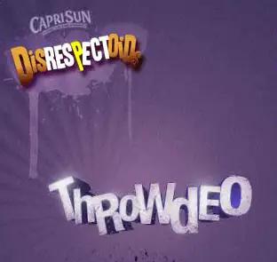 Disrespectoid: Throwdeo logo