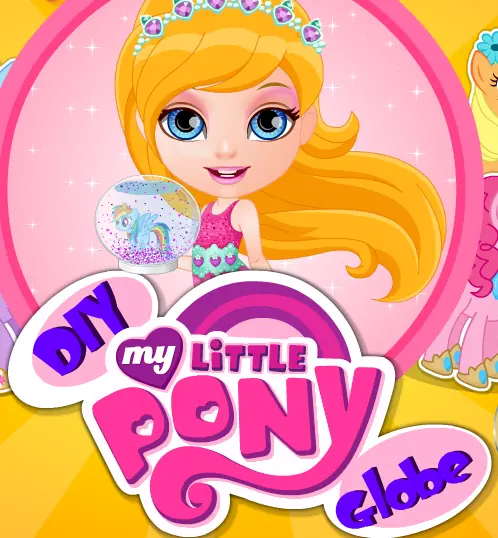 DIY My Little Pony Globe logo