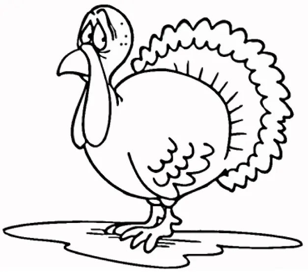Dizzy Turkey Coloring logo