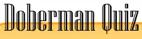 Doberman Quiz logo