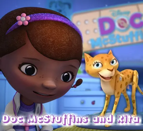 Doc McStuffins and Rita logo