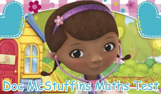 Doc McStuffins Maths Test logo