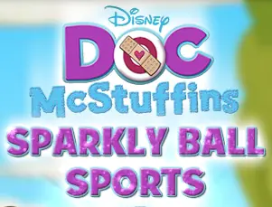 Doc McStuffins: Sparkly Ball Sports logo