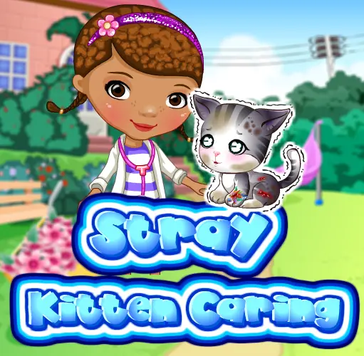 Doc McStuffins: Stray Kitten Caring logo