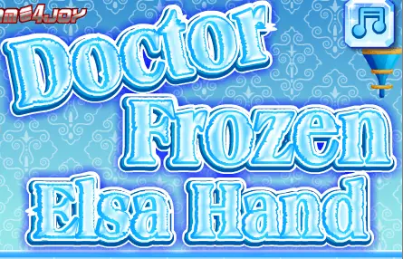 Doctor Frozen Elsa Hand logo