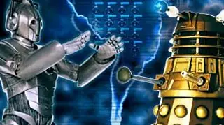 Doctor Who: Daleks v Cybermen logo