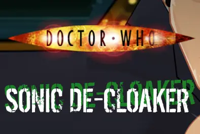 Doctor Who: Sonic De-Cloaker logo