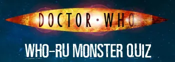 Doctor Who: Who-RU Monster Quiz logo