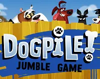 DogPile! Jumble Game logo