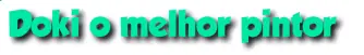 Doki o melhor pintor logo