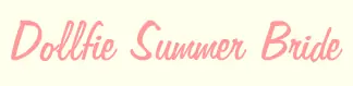Dollfie Summer Bride logo