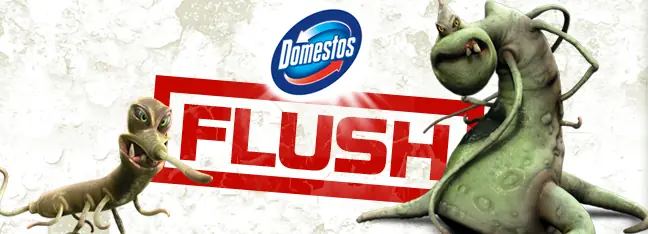 Domestos Flush logo