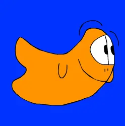 Don't Click The Fish But It Was Made In Flash logo