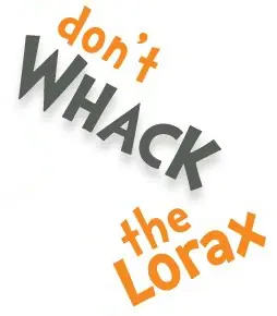 Don't Whack the Lorax! logo