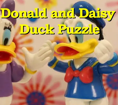 Donald and Daisy Duck Puzzle logo