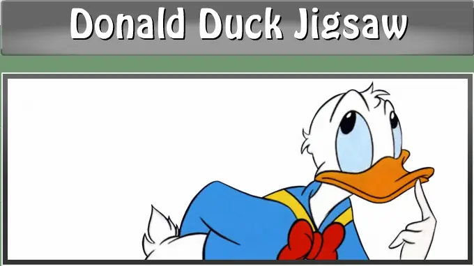 Donald Duck Jigsaw logo