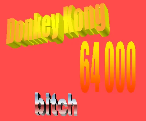 Donkey Kong 64 000 logo