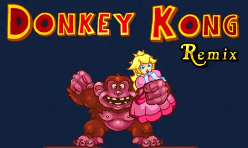 Donkey Kong Remix logo