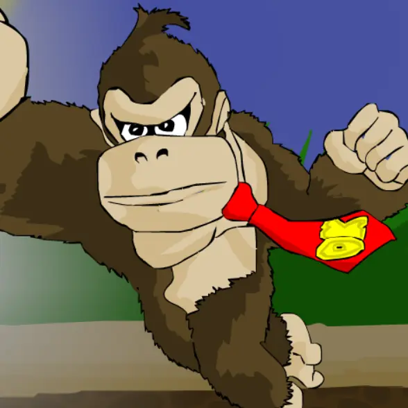Donkey Kong RPG logo