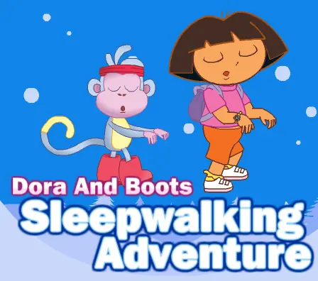 Dora And Boots Sleepwalking Adventure logo