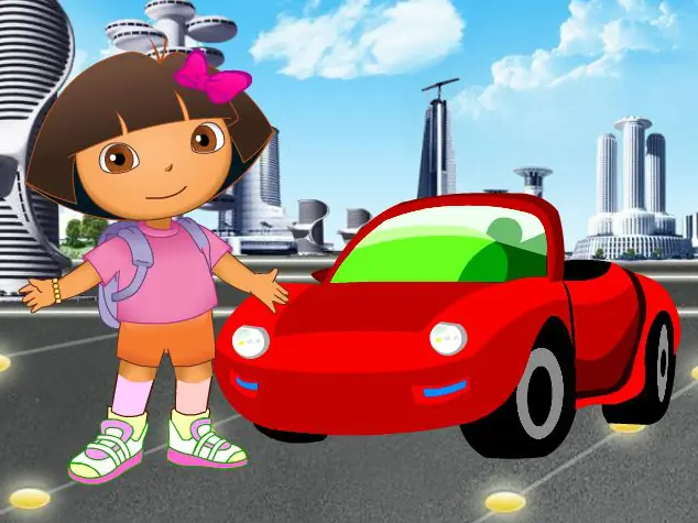 Dora and the Red Car logo