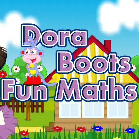 Dora Boots Fun Maths logo