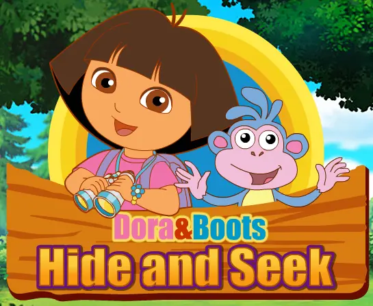 Dora & Boots: Hide and Seek logo