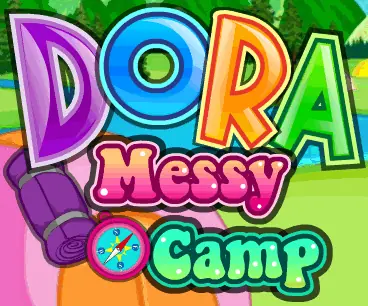 Dora Messy Camp logo
