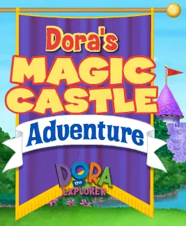 Dora's Magic Castle Adventure logo