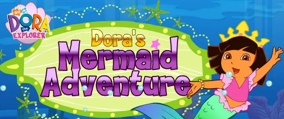 Dora's Mermaid Adventure logo