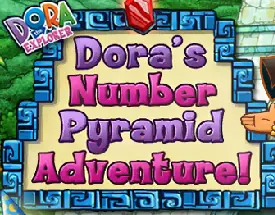 Dora's Number Pyramid Adventure! logo