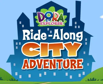 Dora's Ride-Along City Adventure logo
