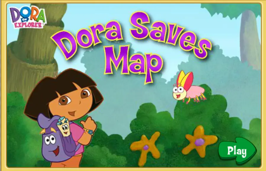 Dora Saves Map logo