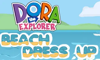 Dora the Explorer: Beach Dress Up logo