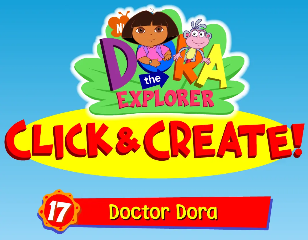Dora the Explorer Click & Create! 17: Doctor Dora logo