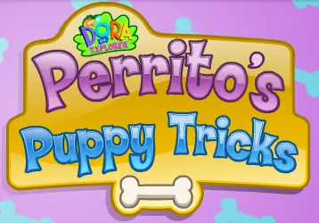 Dora the Explorer: Perrito's Puppy Tricks logo