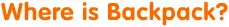 Dora the Explorer: Where is Backpack? logo