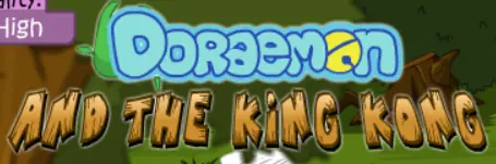 Doraemon and the King Kong logo