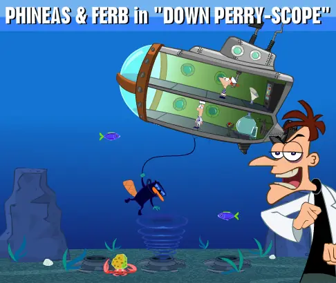 Down Perry-Scope! logo